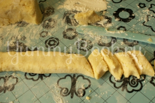 Картофельные палюшки с творогом
