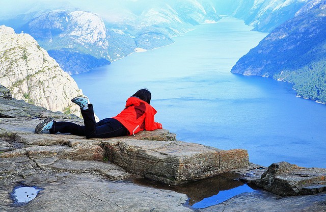 Люсе-фьорд , Норвегия авиатур