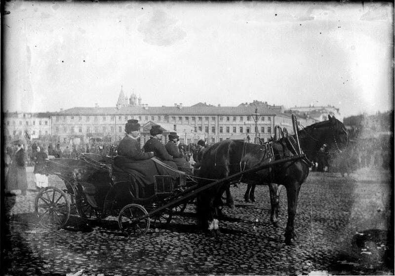 Московские извозчики, конец XIX - начало XX века. Петр Павлов / МАММ / МДФ