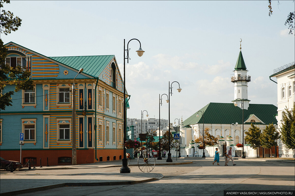 Старо-Татарская слобода в Казани - таким должен быть хороший исторический район автотуризм