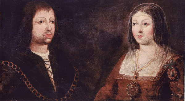 Фердинанд и его жена Изабелла