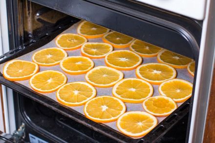 Сушеные апельсины: вкусное угощение и красивая идея для декора. Этап: 4