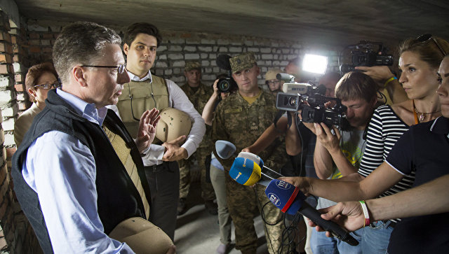 Спецпредставитель США на Украине Курт Волкер
