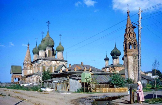 Ярославль 1950-х годов в цвете Ярославль 1950-х годов в цвете