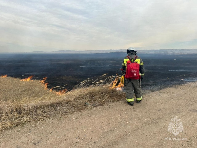 МЧС: 1 мая в Забайкальском крае произошло 40 пожаров
