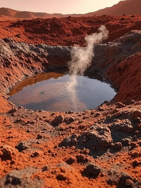 Вся вода Марса «улетела» в космос? Новое исследование говорит о том, что если бы угол наклона оси Марса не менялся, то на нём до сих пор было бы много воды