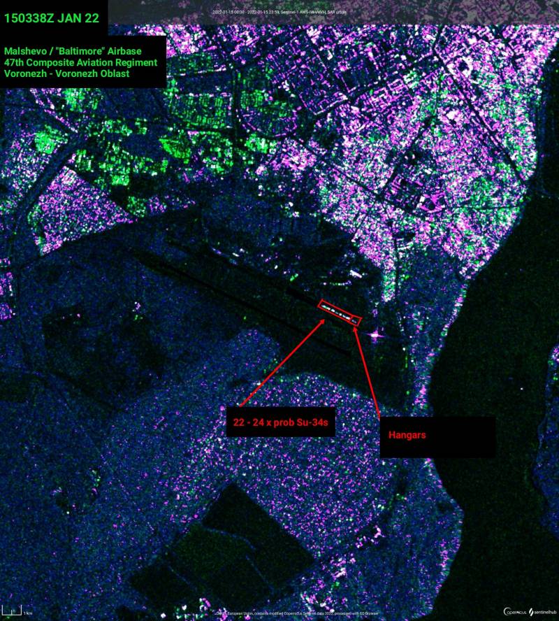 Западные разведчики подсчитали количество Су-34 на ближайшей к Украине авиабазе декабря, Sentinel1B, российских, находятся, Sentinel1A, спутники, области, Воронежской, «Балтимор», самолеты, сделанный, апреля, находились, европейцы, «миролюбивые», европейская, European, запущенные, якобы, вернулись