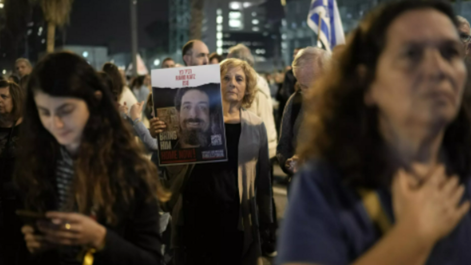 Освобожденные из Газы россиянки выступили на митинге в Тель-Авиве