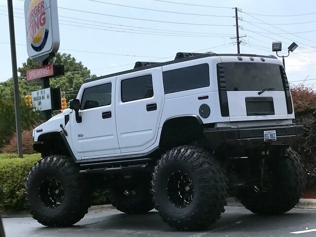 Ужасная подборка гадких Хаммеров авто