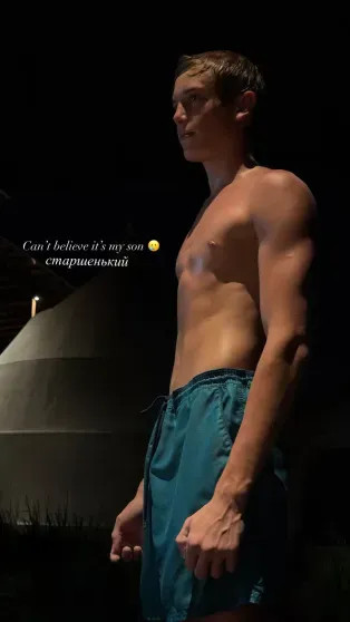 Старший сын Елены Перминовой