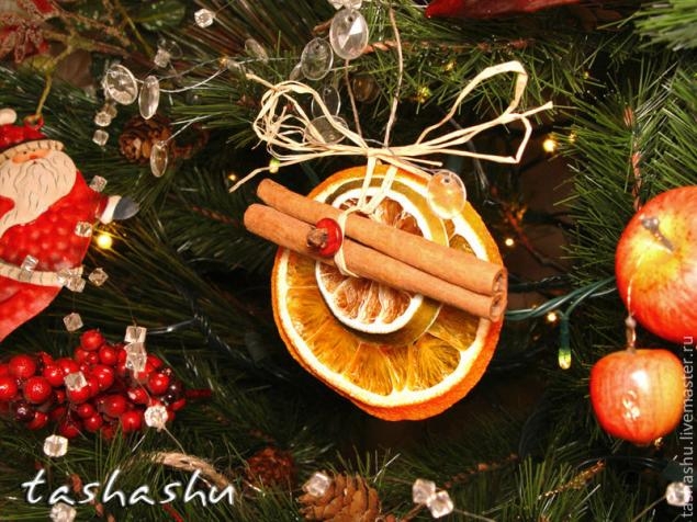 Апельсиново-ароматный декор для елки: мастер-класс Апельсиново-ароматный декор для елки: мастер-класс домашний очаг