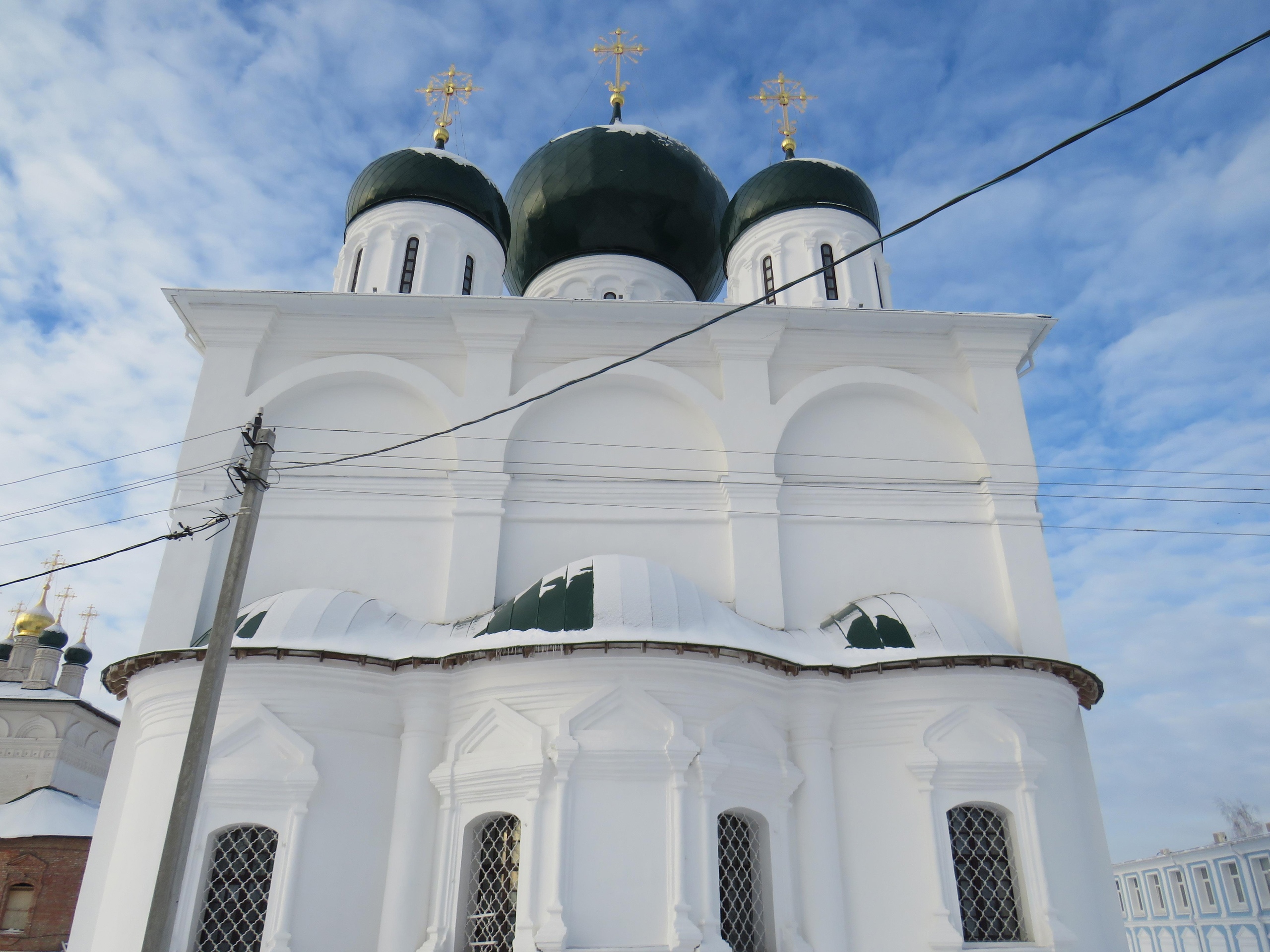 Собор первой половины 17 века отреставрировали в Арзамасе