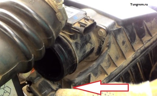 Снятие адсорбера Лада Калина