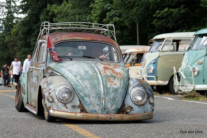 Модная ржавчина: Volkswagen Beetle Rat Look Beetle,Volkswagen,автомода,ржавчина,тюнинг