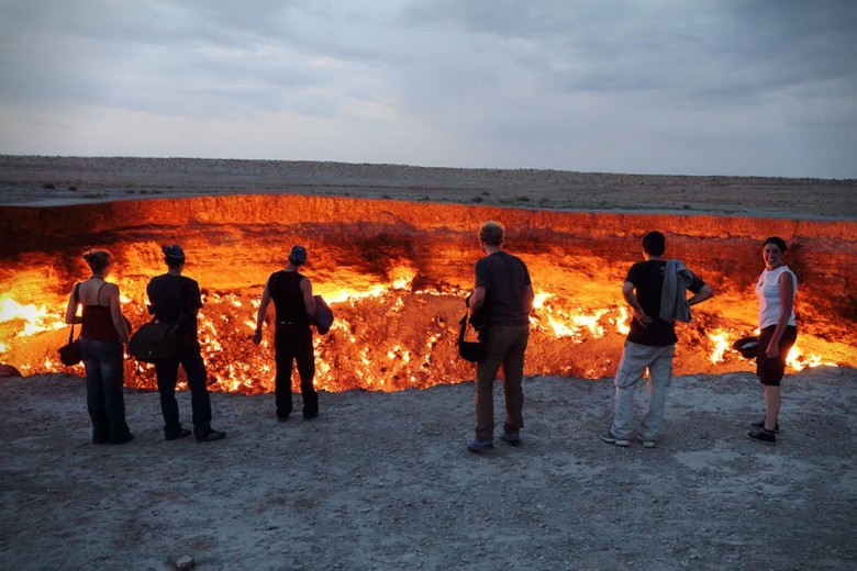 6. "Врата в Ад", Дарваза, Туркменистан место, планета, ужас