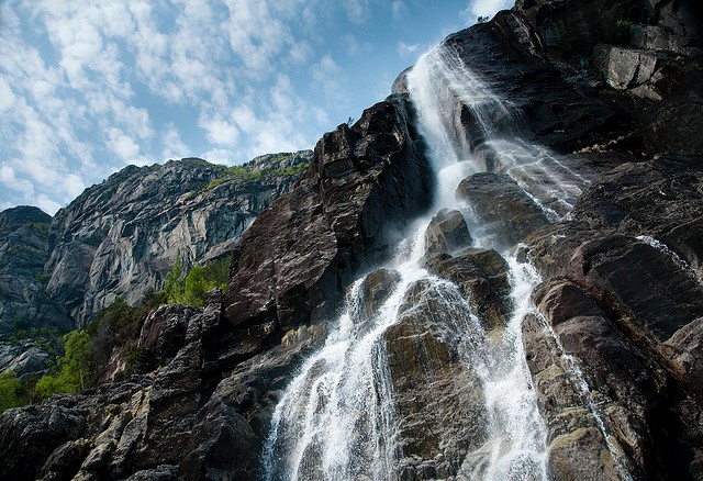 Люсе-фьорд , Норвегия авиатур