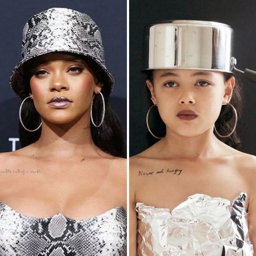 9-летняя австралийка пародирует знаменитостей, используя повседневные предметы 9-летняя австралийка пародирует знаменитостей, используя повседневные предметы