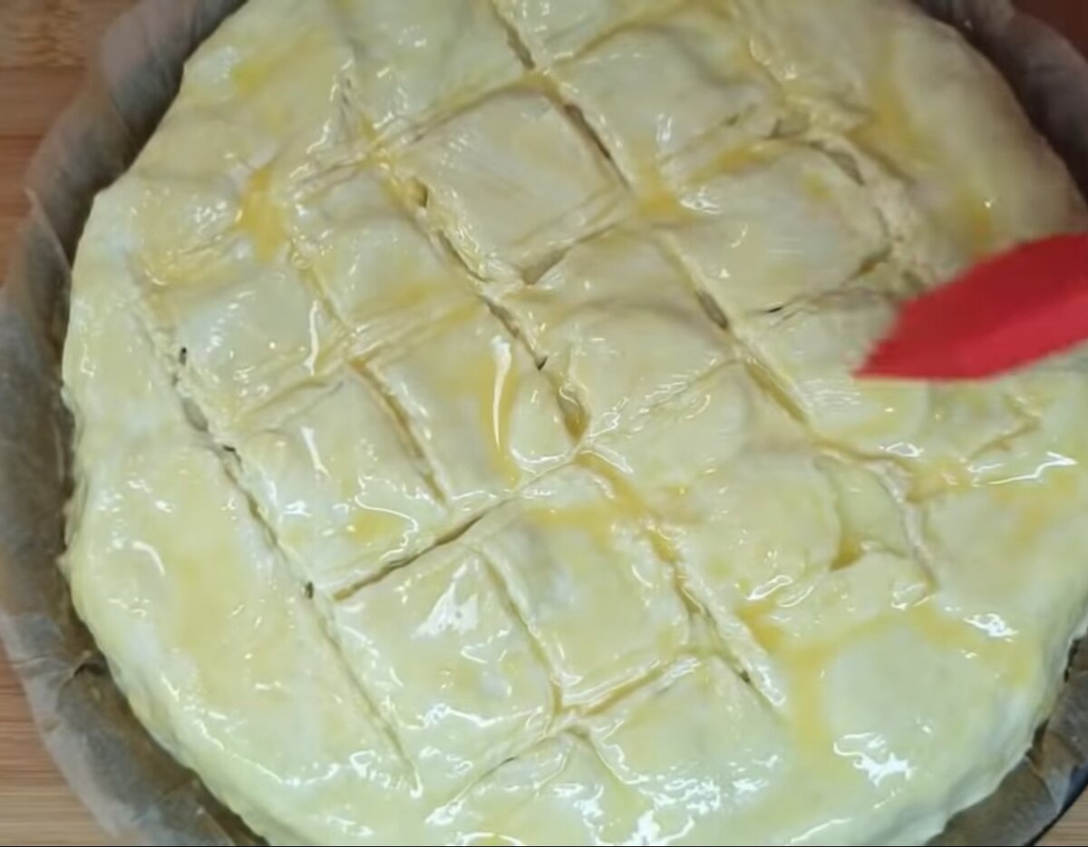 Любимый пирог моей бабушки: просто, быстро, вкусно и сытно. Главный секрет таится в тесте фарша, пирог, слоем, части, нарежьте, получается, выложите, добавьте, перемешайте, яичным, отставьте, достаньте, белок, яичный, тесто, картофель, снова, отправьте, Пирог, картофеля