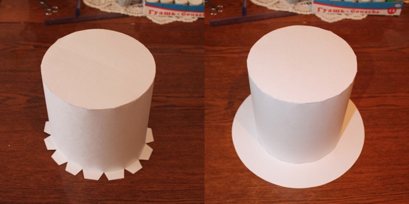 Как сделать шапку из цилиндра