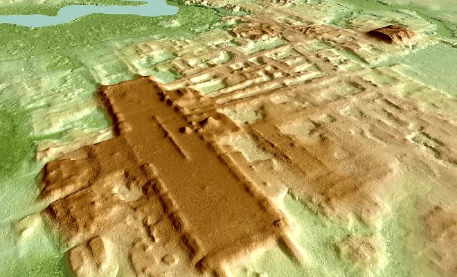 «Структура похожа на космодром»: на Юкатане обнаружили древнюю постройку майя размером с современный аэродром 