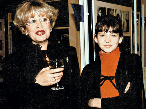 Мария Неёлова с дочерью Никой. Фото из свободного доступа. 