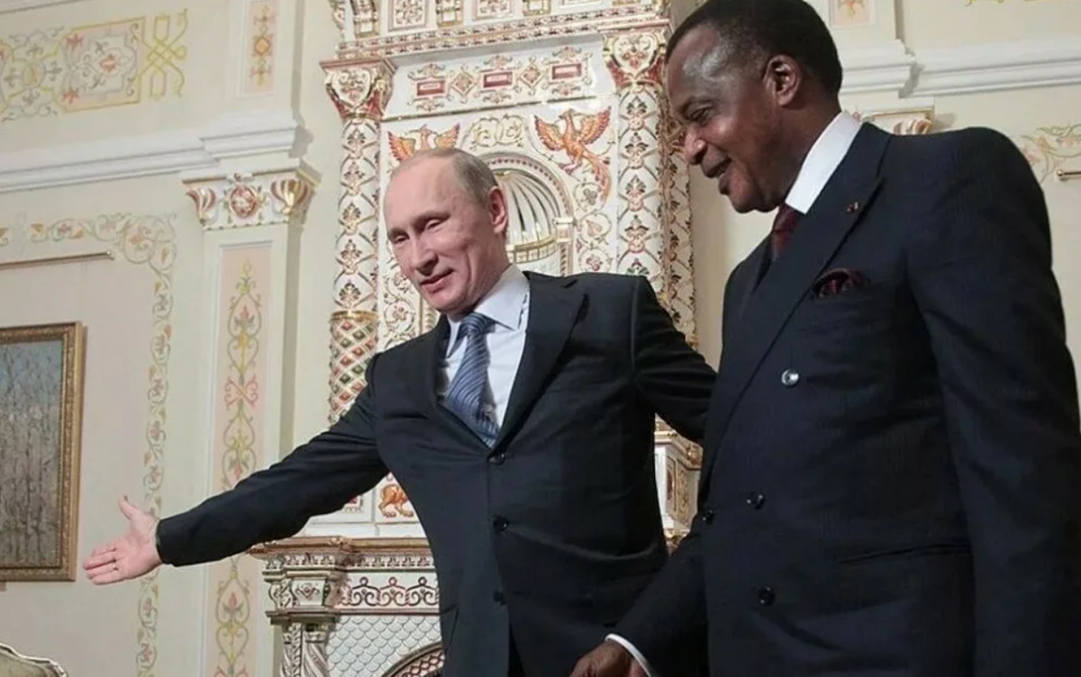 российского Гаранта и Президента Республики Конго Сассу-Нгессо, Дени объединяют тёплые дружелюбные личные отношения. Фото ТАСС