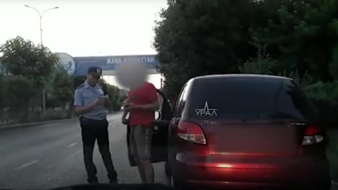 Четверых пьяных водителей в Шымкенте лишили водительских прав
