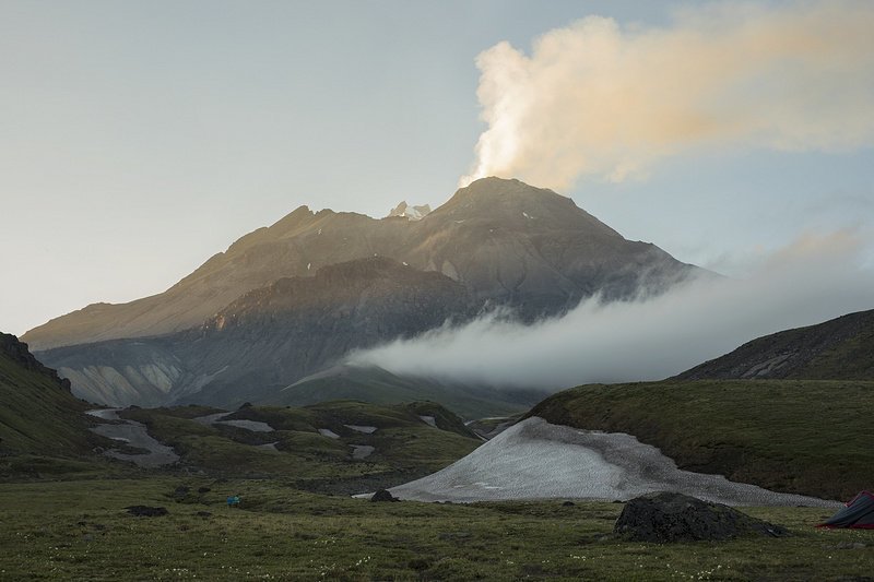 Чем таинственна и ценна для науки природа Камчатки вулкан, камчатка, лисы, медведи, природа, фоторепортаж