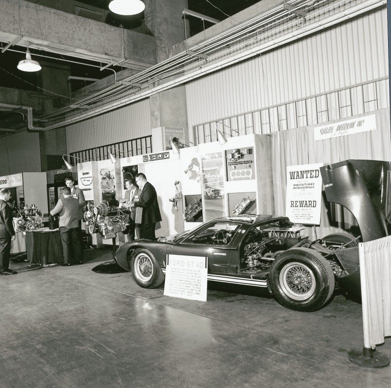 Стенд Shelby в 1967м sema, авто, автовыставка, автомобили, автошоу, выставка, кастомайзинг, тюнинг