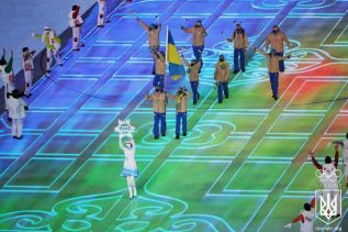 На церемонии открытия Олимпиады в Китае выступили спортсмены из Украины
