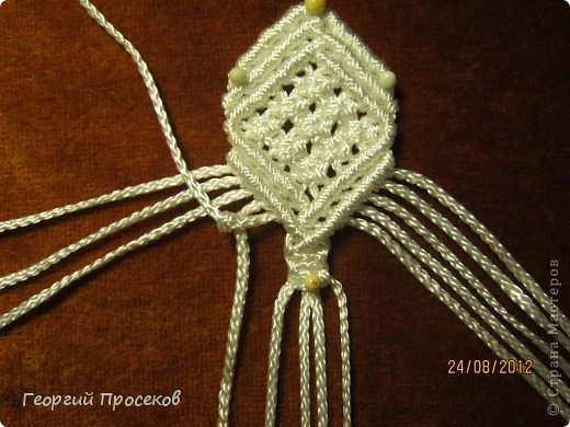 Хотите сами сплести такой широкий женский пояс к джинсам? Тогда приступаем... фото 23