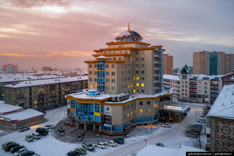 Улан-Удэ с высоты: центр российского буддизма Улан-Удэ с высоты: центр российского буддизма путешествия