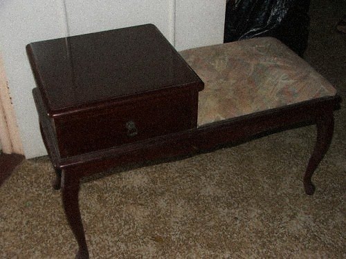 Супер идея переделки телефонного столика