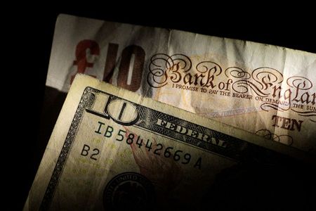 British Pound Sterling and U.S. Dollar notes are seen in this June 22, 2017 illustration photo. REUTERS/Thomas White/Illustration