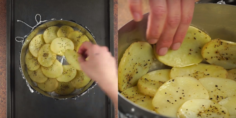 простой рецепт запеченного картофеля