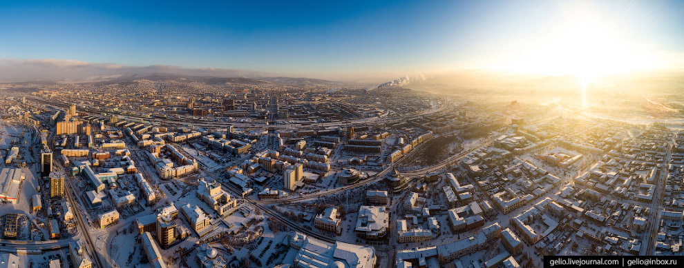 Улан-Удэ с высоты: центр российского буддизма Улан-Удэ с высоты: центр российского буддизма путешествия