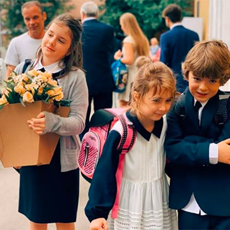 Сын Надежды Михалковой и дочь Анны Михалковой будут учиться в одном классе Сын Надежды Михалковой и дочь Анны Михалковой будут учиться в одном классе Дети,Дети знаменитостей