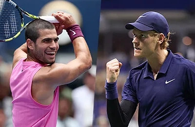 Синнер против Алькараса в финале US Open. Онлайн