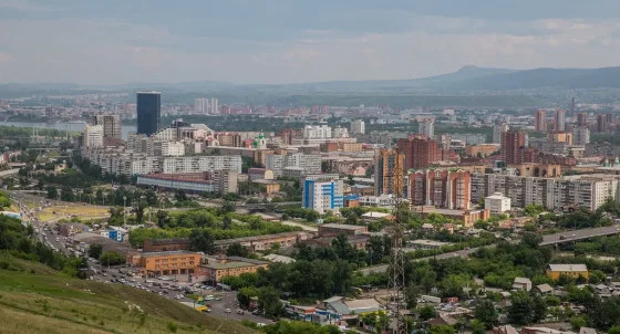 о жизни в центре Красноярска