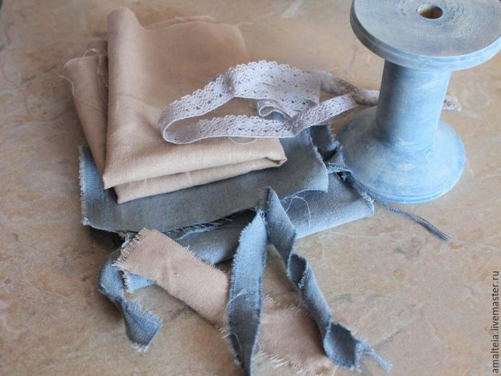Подсвечник бохо из катушки для ниток Подсвечник бохо из катушки для ниток бохо декор