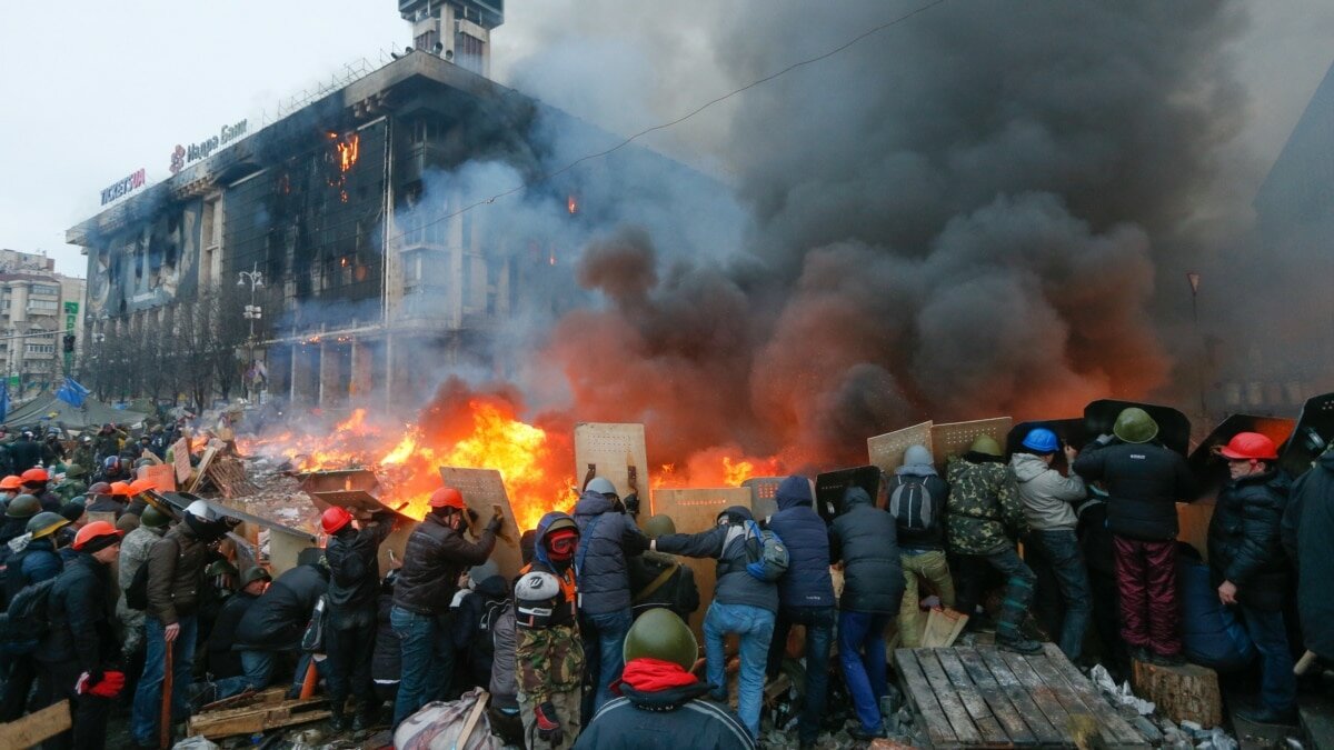 Майдан на украине в 2014 фото