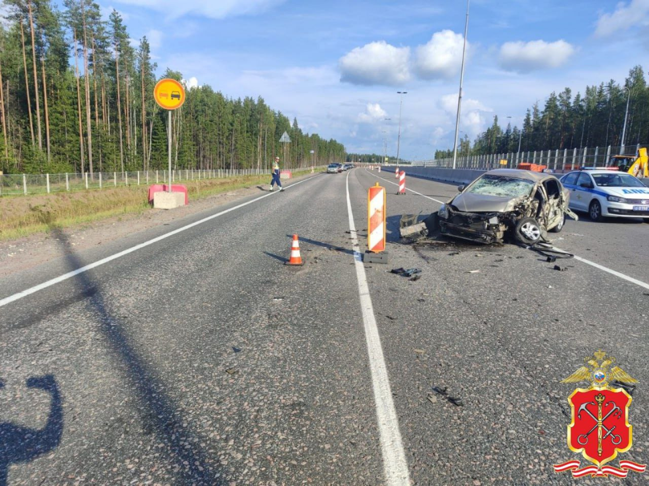 Пять человек пострадали в аварии на трассе «Скандинавия». Двое — в тяжелом состоянии