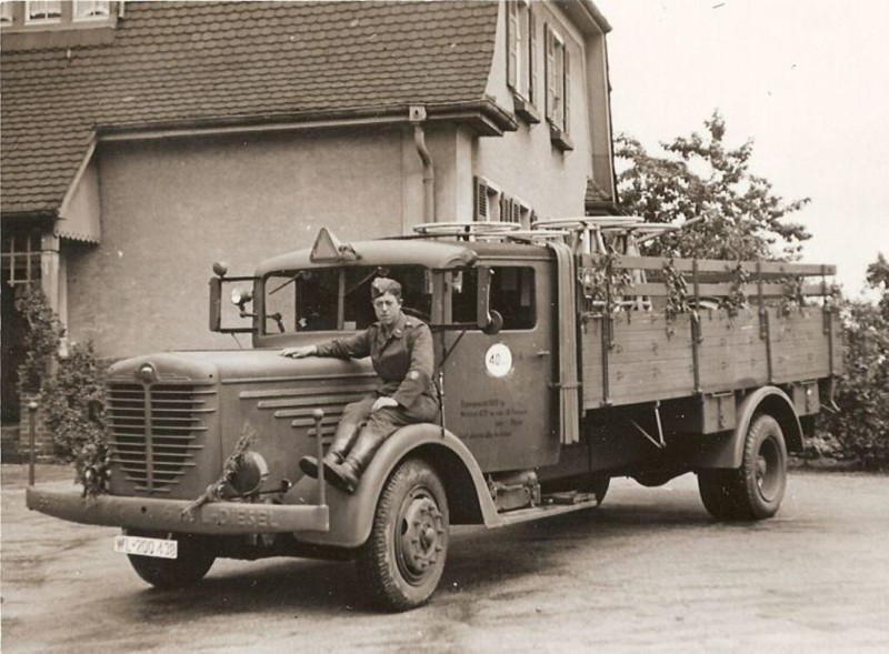 Büssing-NAG 500, Германия.  авто, вов, военная техника, вторая мирова война