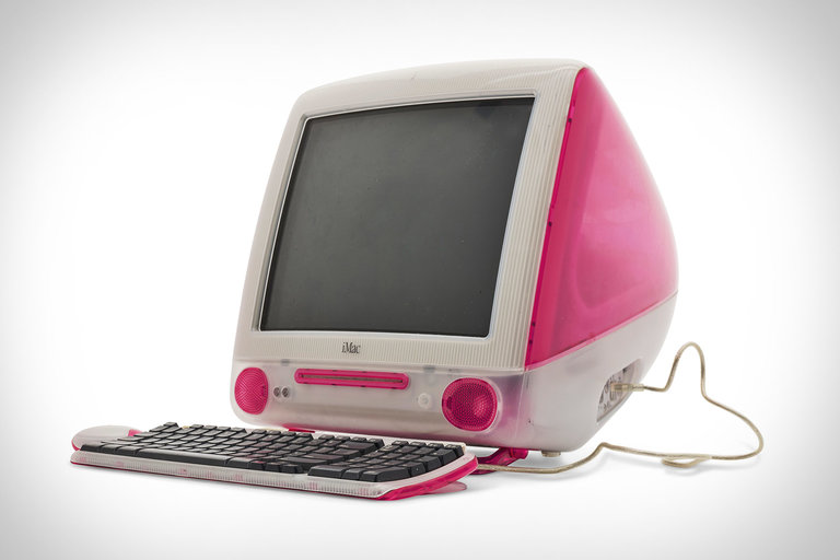 Jimmy Wales' Wikipedia iMac