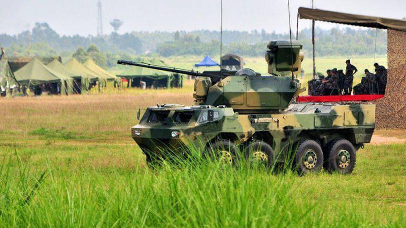 Современные китайские зенитные орудия Современные китайские зенитные орудия оружие