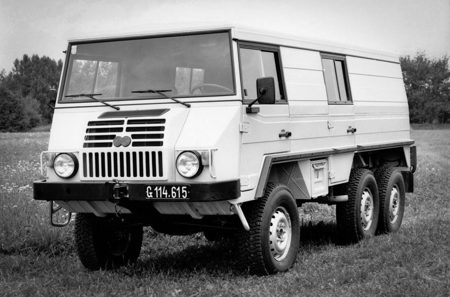 Pinzgauer: автомобиль, который может все автомобили,водители