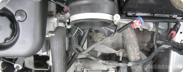 Замена вентилятора охлаждения радиатора Lada Kalina