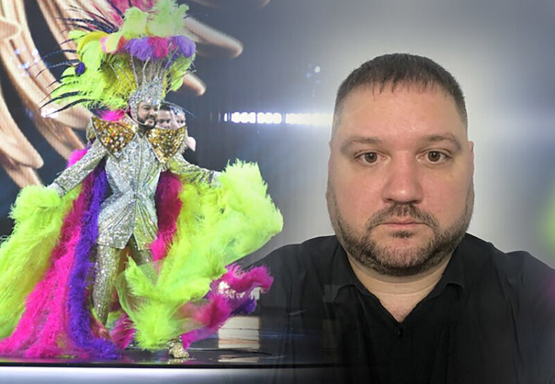    Охранник Александр Короткий, "не успевший поклониться" "королю"