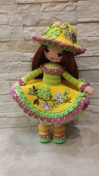 Вязаные куколки. Для вдохновения любителей вязать крючком. handmake,вязание,куклы и игрушки,поделки своими руками