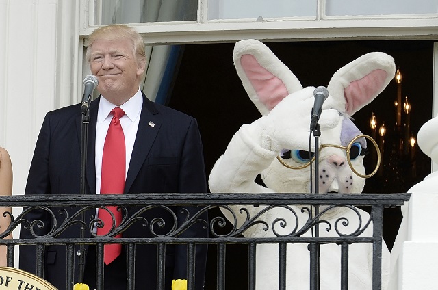 Фото. Президент США на традиционно Пасхальном празднике в Белом доме © OLIVIER DOULIERY | GLOBALLOOKPRESS.COM
